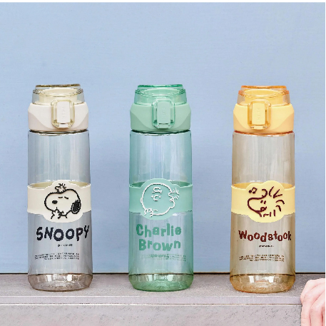 Snoopy史努比 日安輕巧手提水瓶720ml